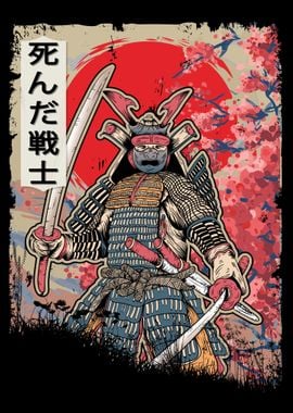 Japan Samurai Warrior Dead