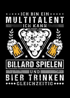 Multitalent Billard Bier