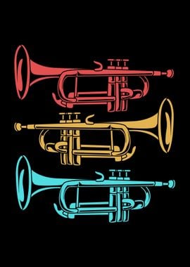 Colorful Trombone