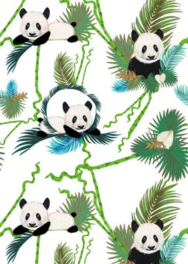 Bamboo and panda