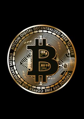 Bitcoin gold Coin