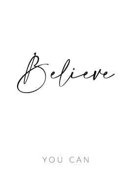 Believe You Can