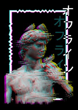 Greek Statue Synthwave