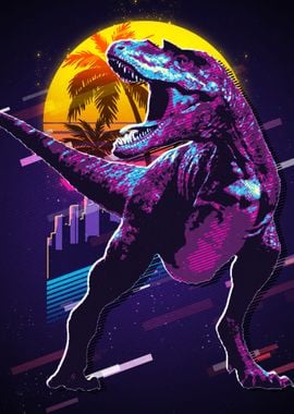 Dinosaur Animal Retro