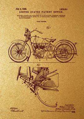 1 Harley Davidson Patent