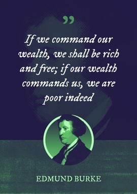 If we command our wealth