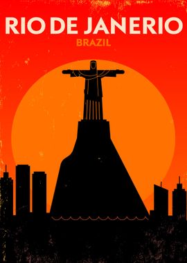 Rio vintage poster