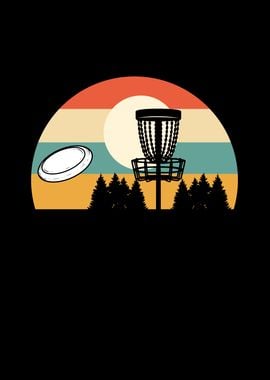 Retro Vintage Disc Golf