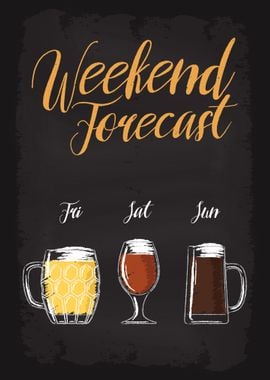 Weekend Forecast Beer