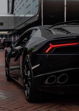 The Black Lamborghini