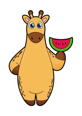 Giraffe Watermelon