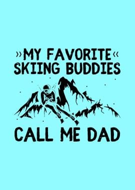 Ski Dad Fathers Day Skiers