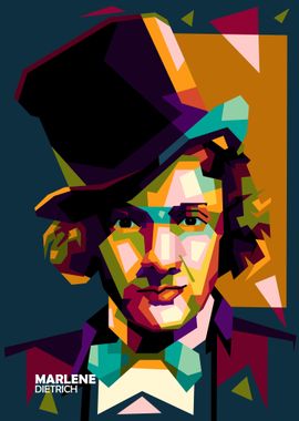 Marlene Dietrich in WPAP