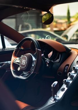 Bugatti Chiron Interior