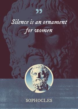 Silence is an ornament for