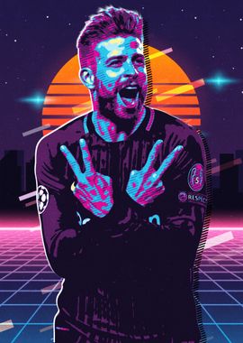 Gerard Pique 80s