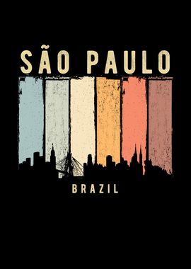 Sao Paulo Brazil Skyline