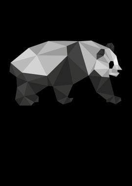 Geometric panda