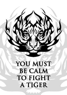 Tiger Thai Proverb