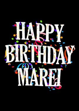 Happy Birthday Marei