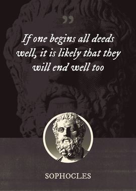 If one begins all deeds 