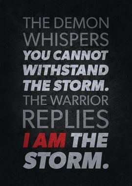 I AM The Storm