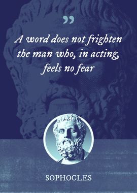 A word does not frighten 