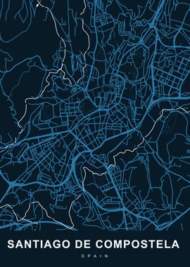 Santiago de Compostela MAP