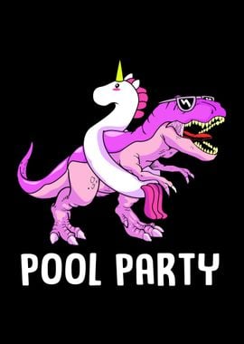 Pool Party Dino