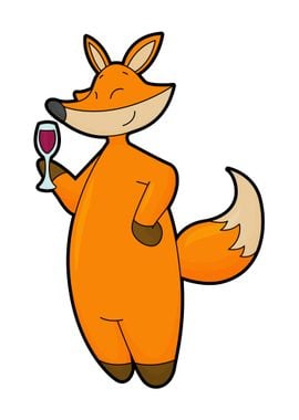 Fox Wine Wine glass