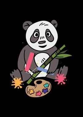 Painter panda