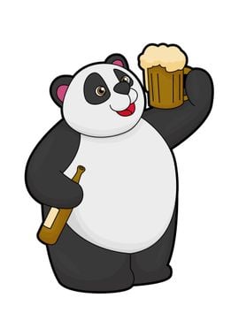 Panda Beer Beer glass