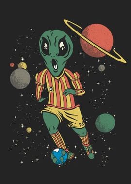 Alien football soccer fcb