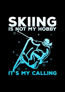 Ski Skier Skiing Gift Idea