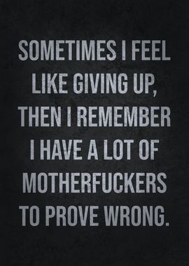 Prove Them Wrong