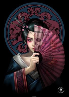 Geisha Skull