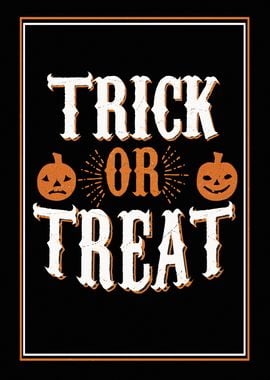 Trick or Treat black