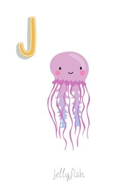 Animal Alphabet Jellyfish