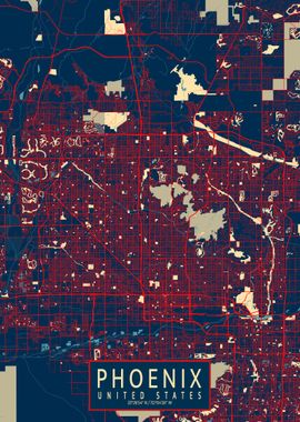 Phoenix City Map Hope