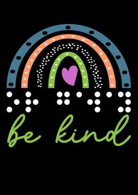 Be Kind Braille