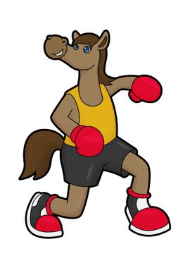 Horse Boxer Boxing gloves