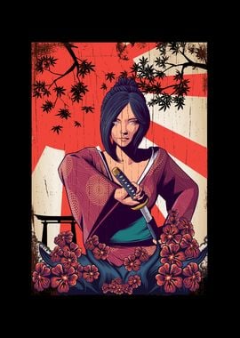 Japanese Girl Samurai