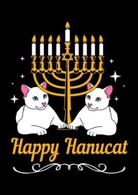 Hanukkah Happy Hanucat