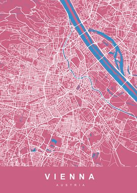 VIENNA City Map Austria