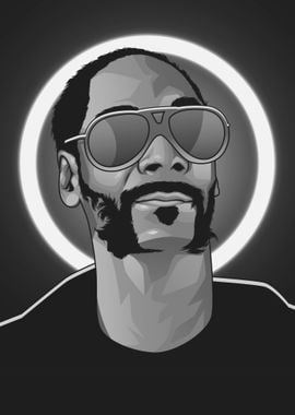 Snoop Dogg Grayscale