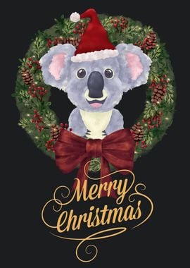 Merry Christmas Koala Bea