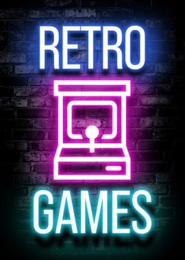 Retro games gaming quote