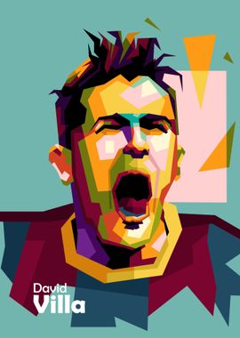 Villa in WPAP ART