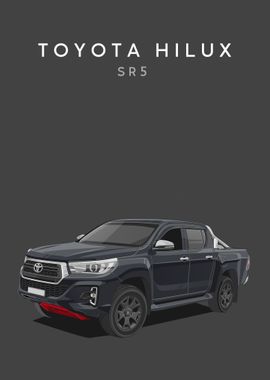 TOYOTA HILUX  BLACK