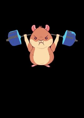 Weightlifter hamster